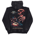 Agnostic Zip Up Hoodie Black